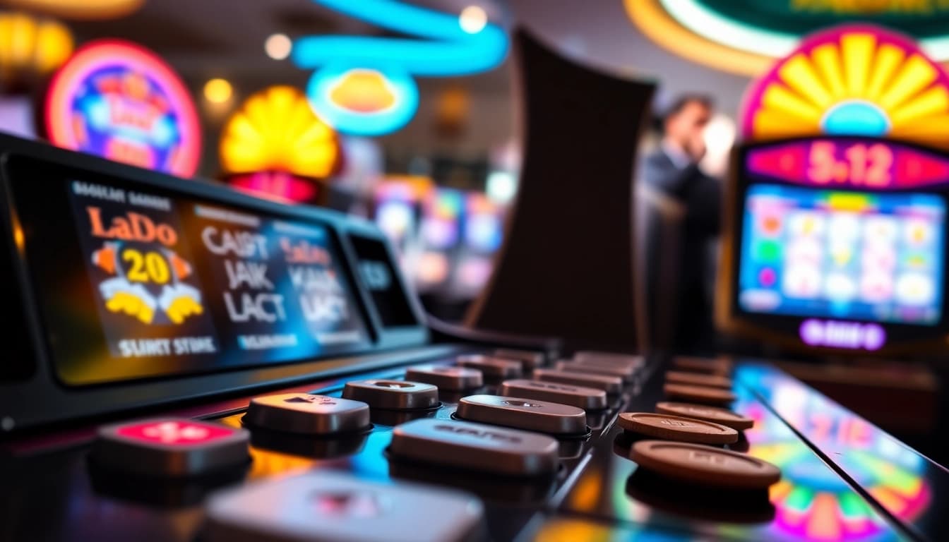 Menangkan menggunakan slot resmi pada mesin kasino yang berkilau dan menarik perhatian.
