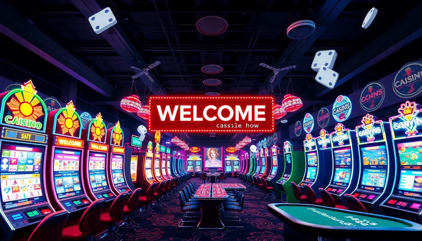 Vegas hero engaging in a lively online gambling experience with vibrant visuals.