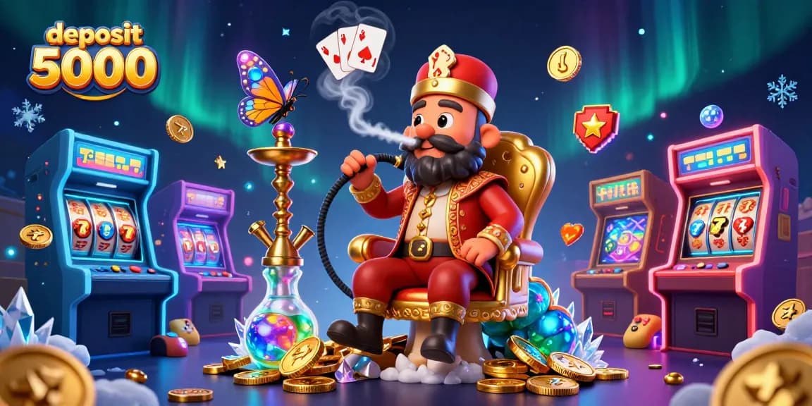 Spin to win at deposit 5000 with engaging 3D casino elements and vibrant graphics illustrating fun slot action.