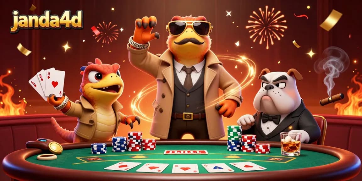 Rasakan keseruan janda4d dengan tiga raptor dalam jas trojan mencoba masuk ke lounge VIP kasino.
