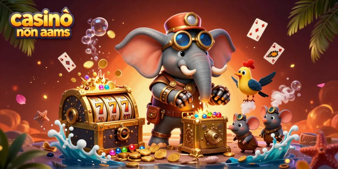 Gioca a giochi emozionanti nel casinò online non AAMS con personaggi inventivi e elementi slot vivaci.