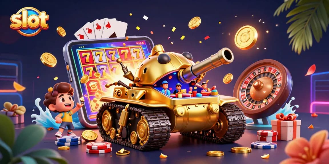 Spin to win with exciting slot gameplay amidst a vibrant casino scene full of action.