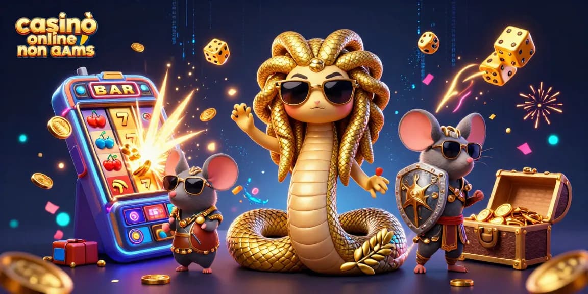 Vivi un'esperienza emozionante nei casinò online non AAMS con vincite al jackpot e giochi da casinò vivaci.