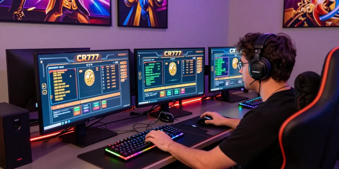 Pengalaman bermain slot CR777 secara online dengan perangkat modern dan antarmuka RTP live yang menarik.