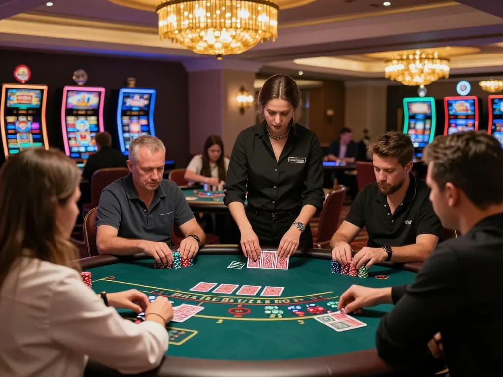 Người chơi Luck8 tham gia vào một trò chơi baccarat thú vị, thể hiện chiến lược và sự hào hứng.