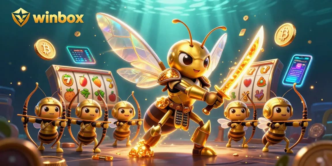 Join the winbox excitement with jackpot slots, golden hornets, and crypto coins in action!