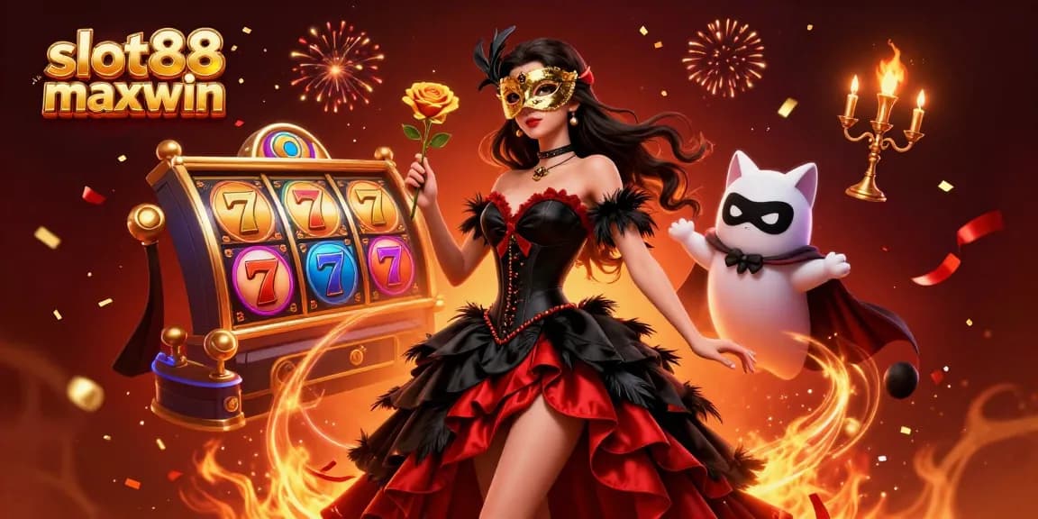 Rasakan keseruan slot88 maxwin melalui permainan yang penuh warna dan elemen dinamis dalam suasana kasino yang memukau.