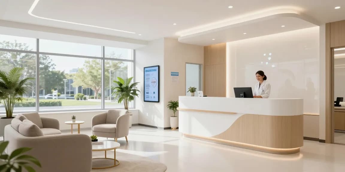 Hair transplant Turkey - compassionate doctor consultation in a welcoming healthcare environment.