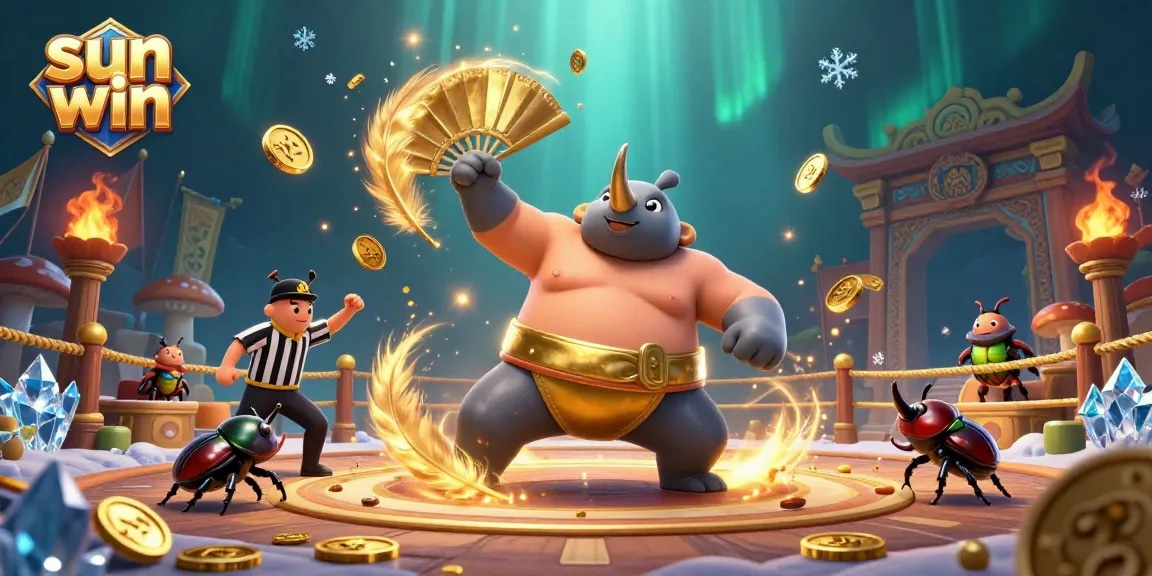 Engage in thrilling gameplay with sun win featuring a dynamic beetle arena filled with coins and excitement