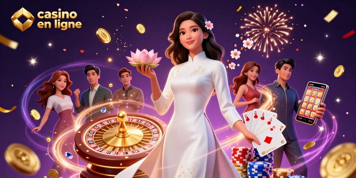 Vivez l'adrénaline d'un casino fiable en ligne avec notre illustration 3D captivante alliant élégance et excitation.