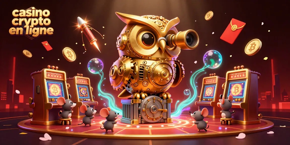 Les joueurs s'engagent dans un casino crypto en ligne avec des animations dynamiques et des éléments de jeu captivants.