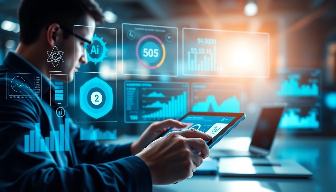 Analyze AI for competitor analysis metrics in a modern digital workspace.