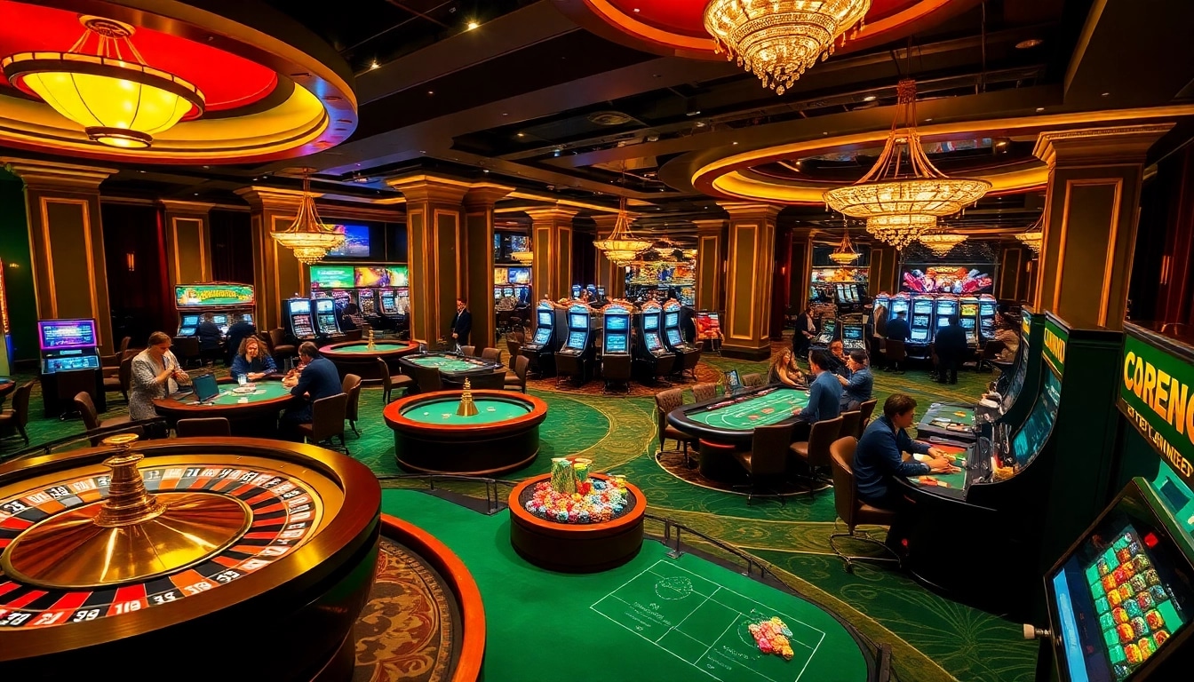 Découvrez l'excitation du meilleur casino en ligne avec des jeux vibrants et des éléments de design luxueux.