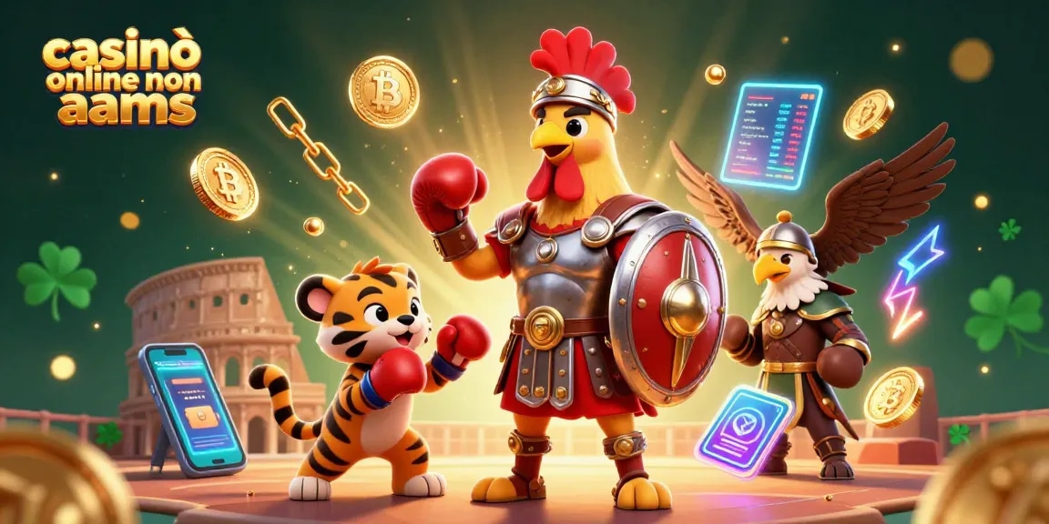 Vivi un'esperienza di gioco emozionante con casinò online non aams che presentano elementi cripto vivaci e personaggi dinamici.
