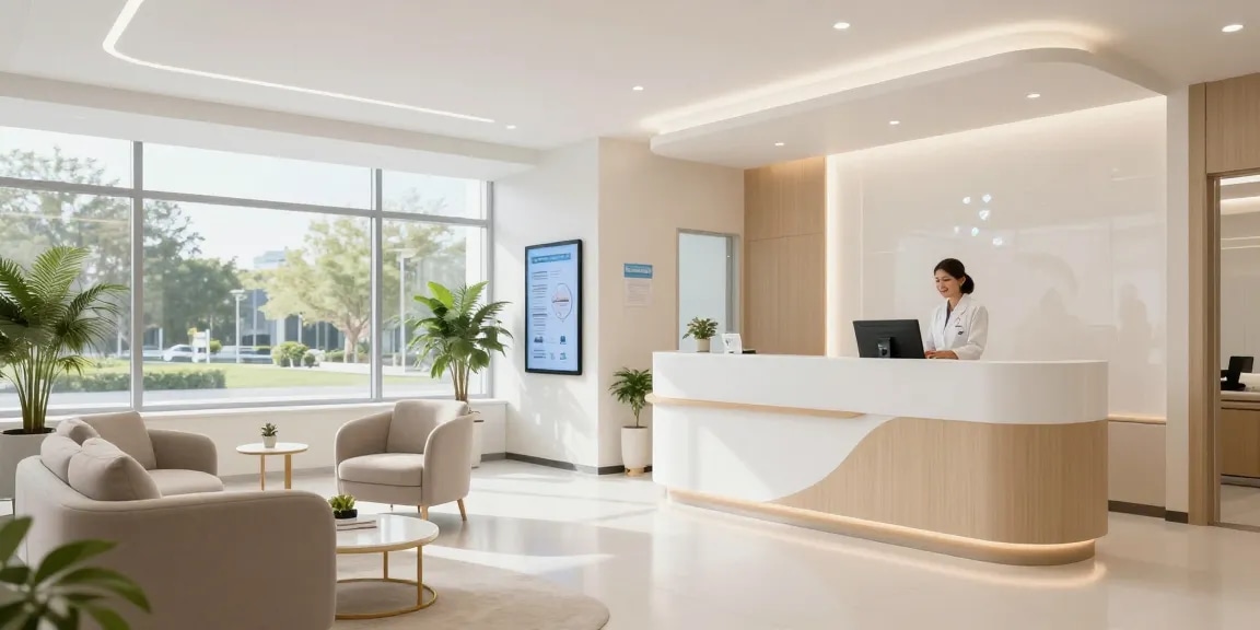 Hair transplant Turkey - compassionate doctor consultation in a welcoming healthcare environment.
