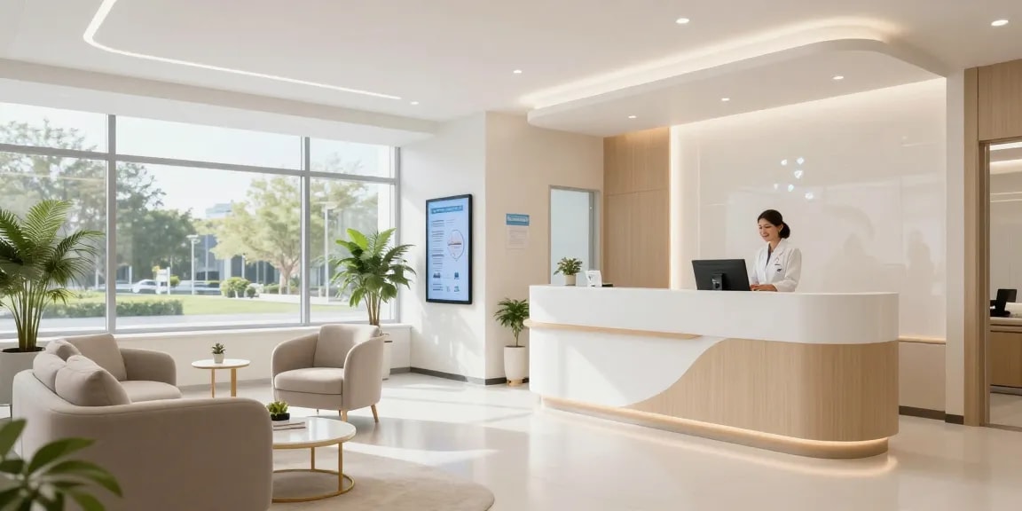 Hair transplant Turkey - compassionate doctor consultation in a welcoming healthcare environment.