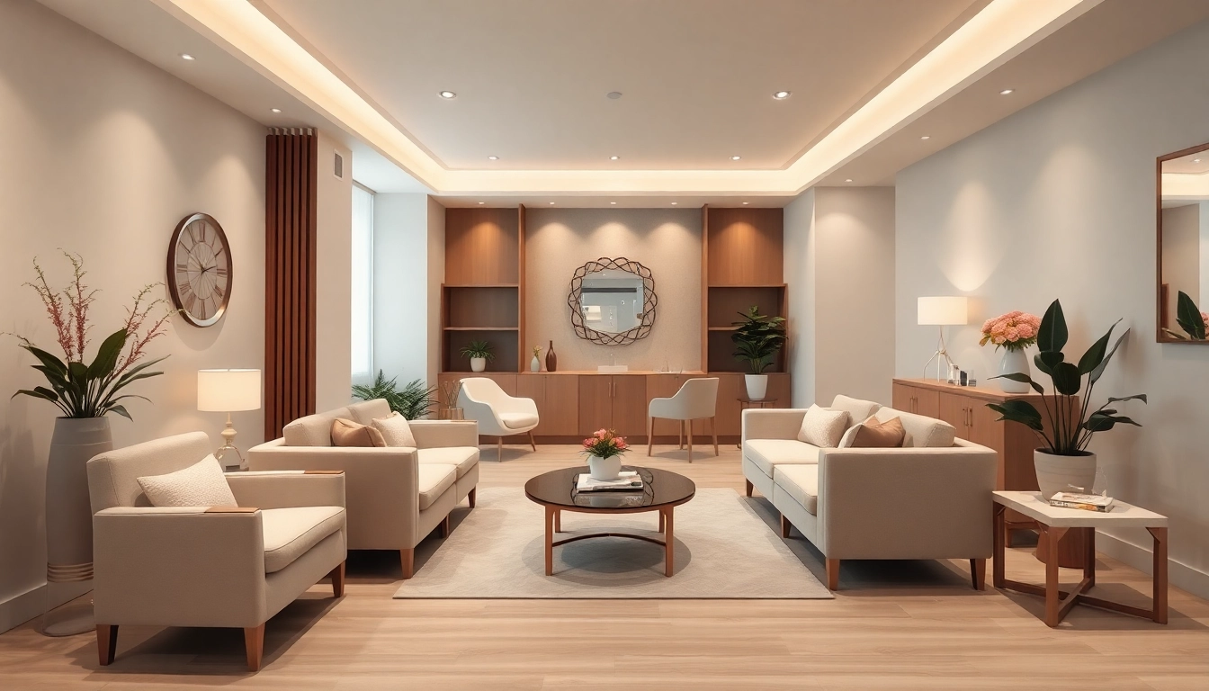 Kirkegaard Aesthetics serene consultation area inviting comfort and elegance.