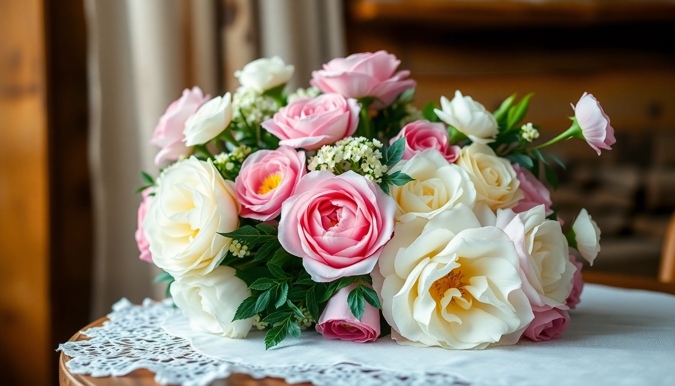Arrange stunning wedding flowers for a memorable celebration with beautiful blooms.