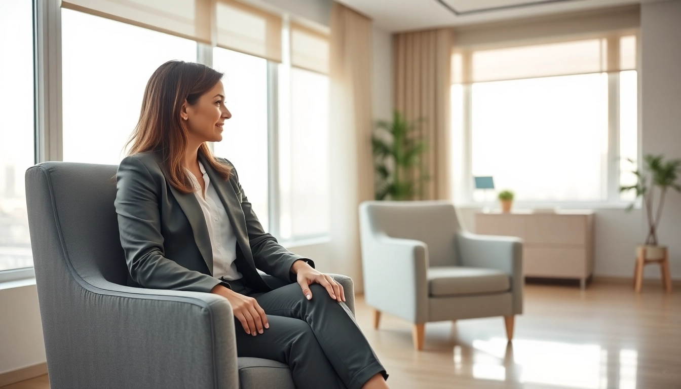 Engage with the best psychiatrist dubai in a serene office setting, highlighting professionalism and warmth.