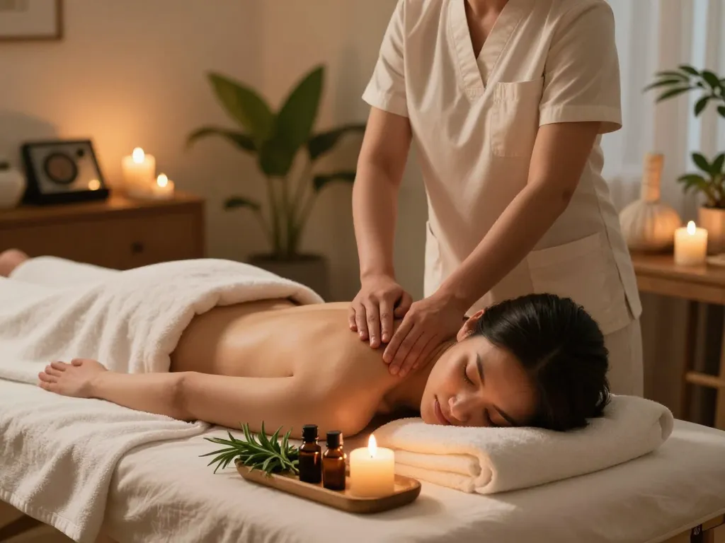 maxim-anma.net offers premium aromatherapy massage experiences in a calming home spa setting.