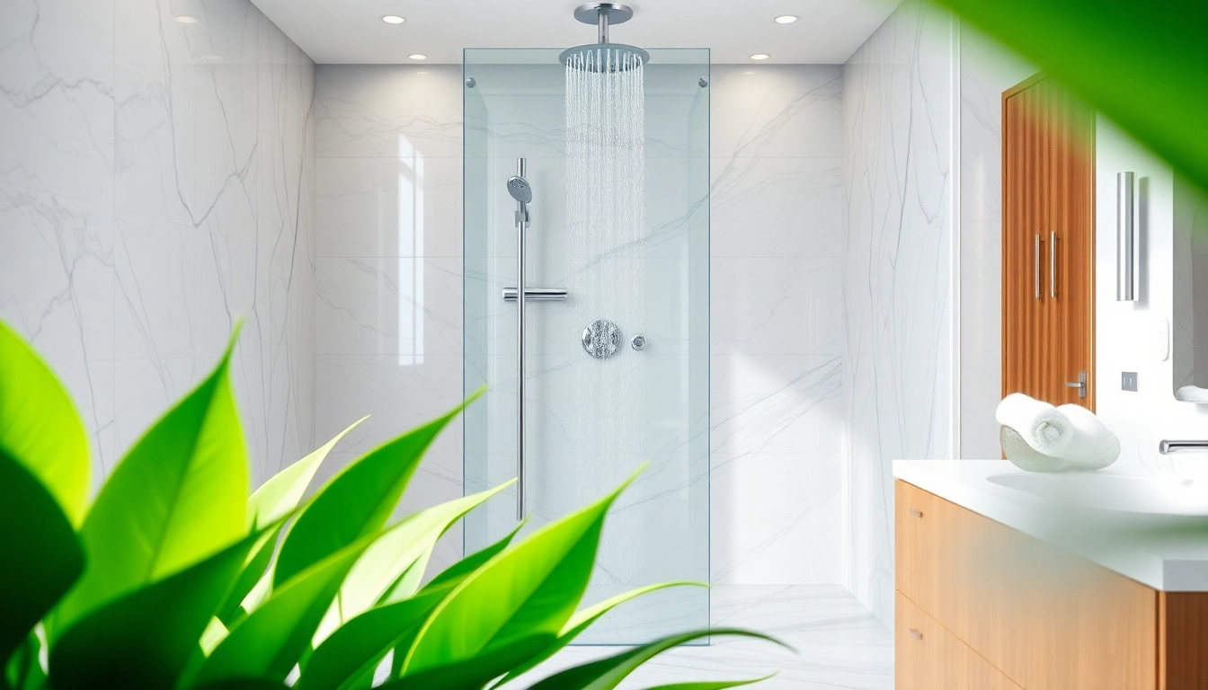 Transform your bathing experience with elegant showers uk featuring a modern glass enclosure and luxurious fixtures.