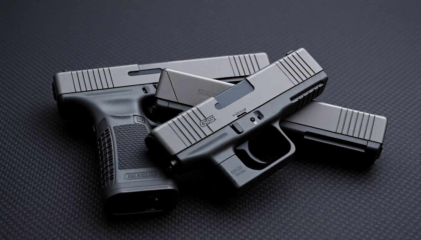 Showcase of glock 19 slides highlighting quality and craftsmanship.