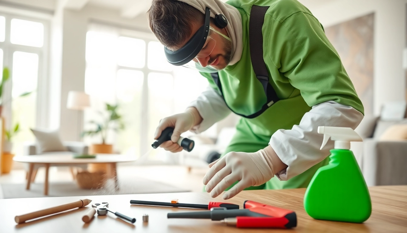 Affordable bug exterminator near me effectively using eco-friendly solutions in a clean home.