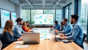 Maximize your online presence with professional strategies from https://fhpts.com in a lively office collaboration.