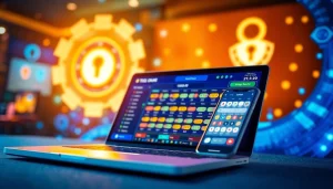 Keterlibatan dengan togel online melalui antarmuka modern dan interaktif yang menonjol.