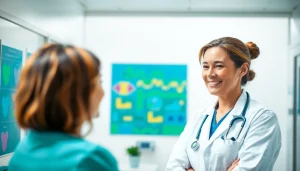 Promoting Health through compassionate care between a healthcare worker and patient.