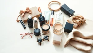 Professional product photography showcasing beauty and fashion items