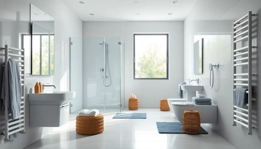 Erleben Sie stilvolle Badezimmerideen mit sonni sanitär Produkten in einem modernen Ambiente.