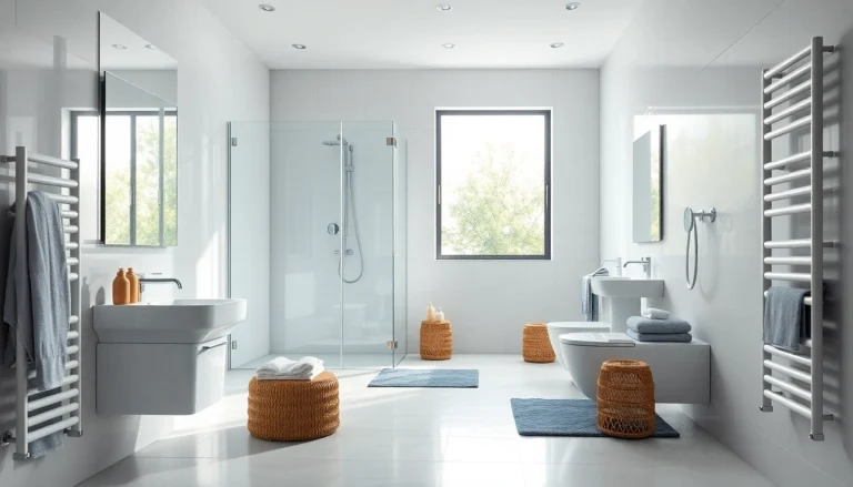 Erleben Sie stilvolle Badezimmerideen mit sonni sanitär Produkten in einem modernen Ambiente.
