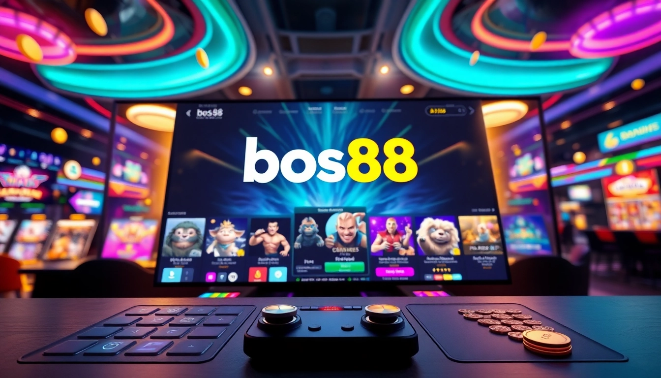 Jelajahi bos88 dengan antarmuka game online yang menarik dan memikat pengguna.