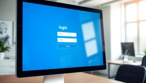 Masukkan detail login diantogel login pada halaman web yang ramah pengguna.