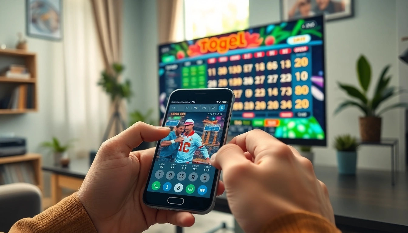 Menampilkan pengalaman togel online yang mendebarkan dengan antarmuka berwarna-warni.