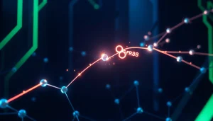 Highlighting the rr88 link as a central connection point in a dynamic digital network design.