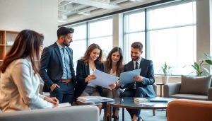 Best employment lawyers in Delhi NCR collaborating in a modern office environment for effective legal solutions.