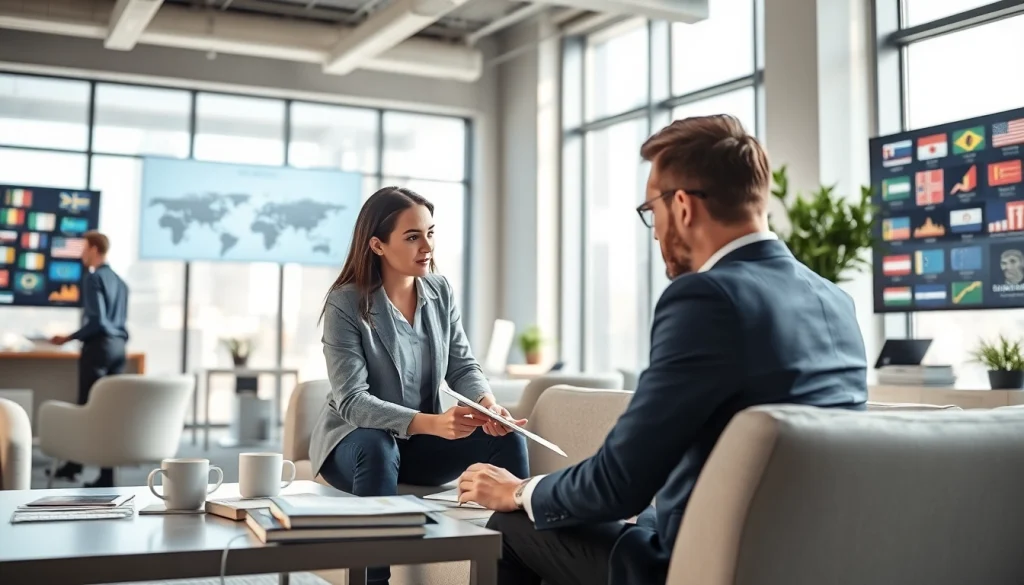 Enhance language services at https://www.elitetranslingo.com with professionals in a modern work environment.