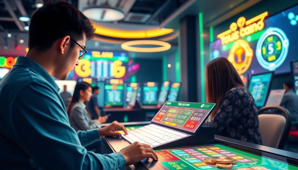 Menangkan pengalaman menarik togel online dengan pemain dan platform taruhan digital.