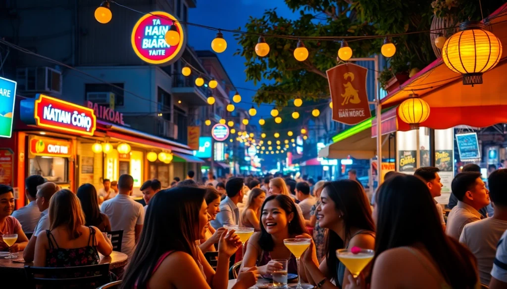 Experience the vibrant 다낭밤문화 with lively nightlife and entertainment scenes.