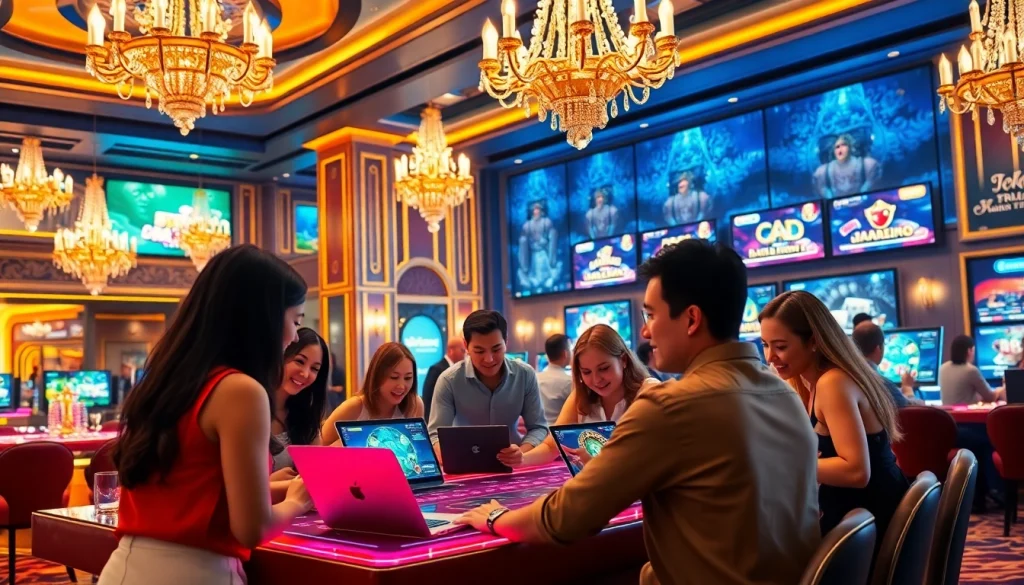 Enjoy a thrilling online experience at the best online casinos Canada with vibrant gaming atmospheres.