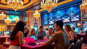 Enjoy a thrilling online experience at the best online casinos Canada with vibrant gaming atmospheres.