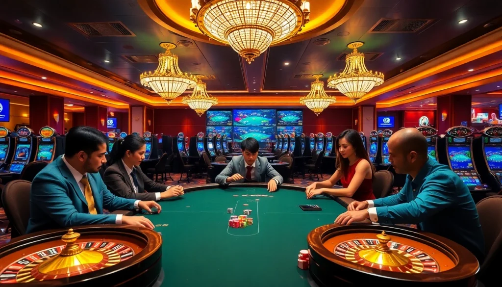 Experience the thrill of Nhà cái F8BET with vibrant casino gaming that excites all players.