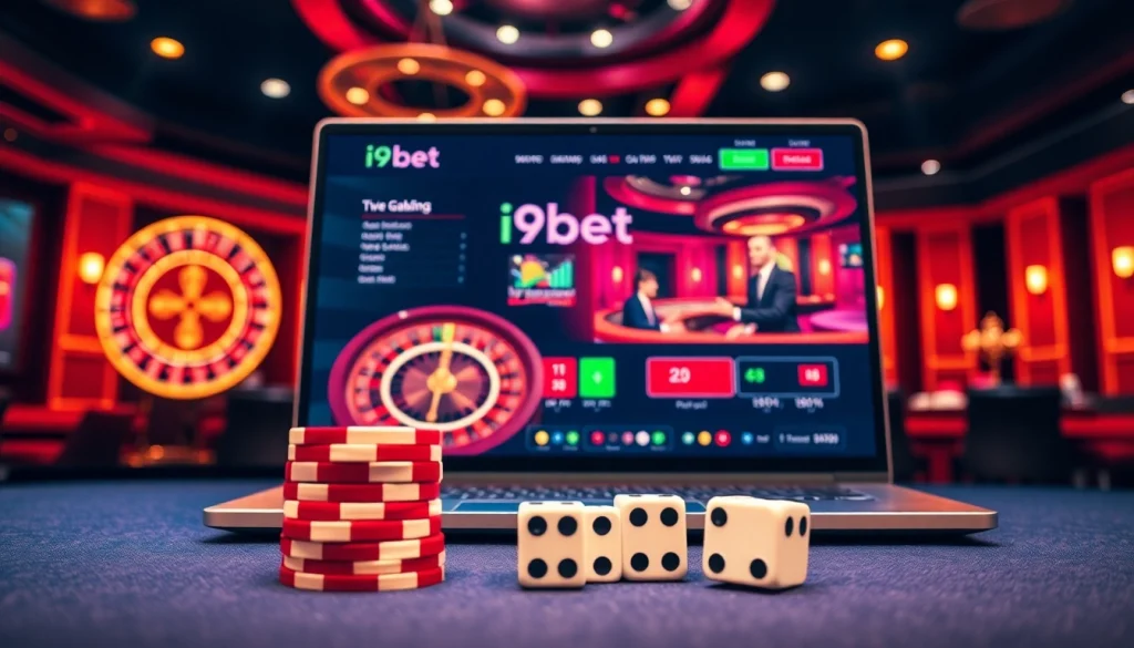 Experience thrilling games at i9bet with vibrant casino visuals and dynamic betting chances.