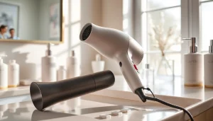 Revitalize your routine with the laifen se lite hair dryer, showcasing its sleek design and lightweight construction.
