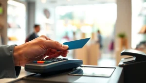 신용카드 현금화 과정에서 카드 사용을 보여주는 사진입니다.