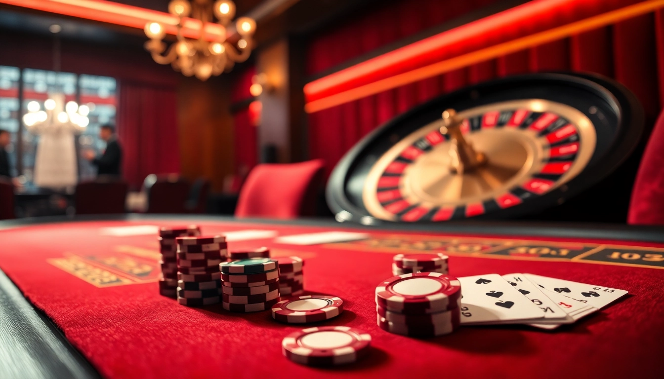 Experience live football betting with 7m.cn at a luxurious casino setup, showcasing action-packed poker and roulette.