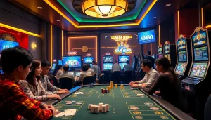 Engage with games on MM88 - an online casino with vibrant ambiance and a focus on safety.