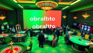 Rasakan pengalaman bermain yang mendebarkan di kasino mewah obraltoto yang menampilkan meja poker, mesin slot, dan suasana yang mengasyikkan.